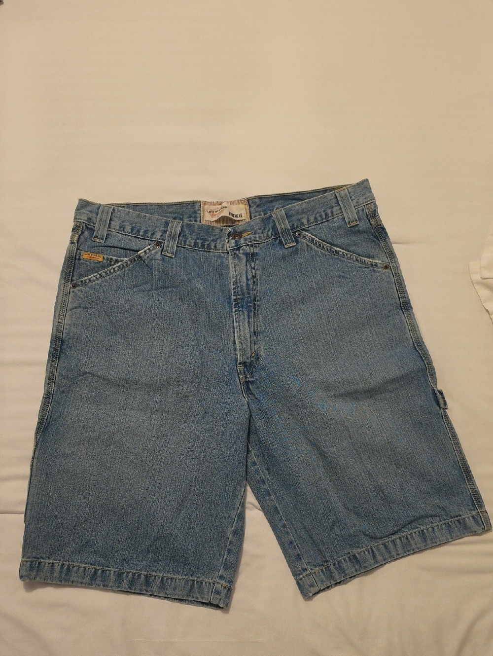 Signature by Levi Strauss Light Blue Denim Jean Shorts